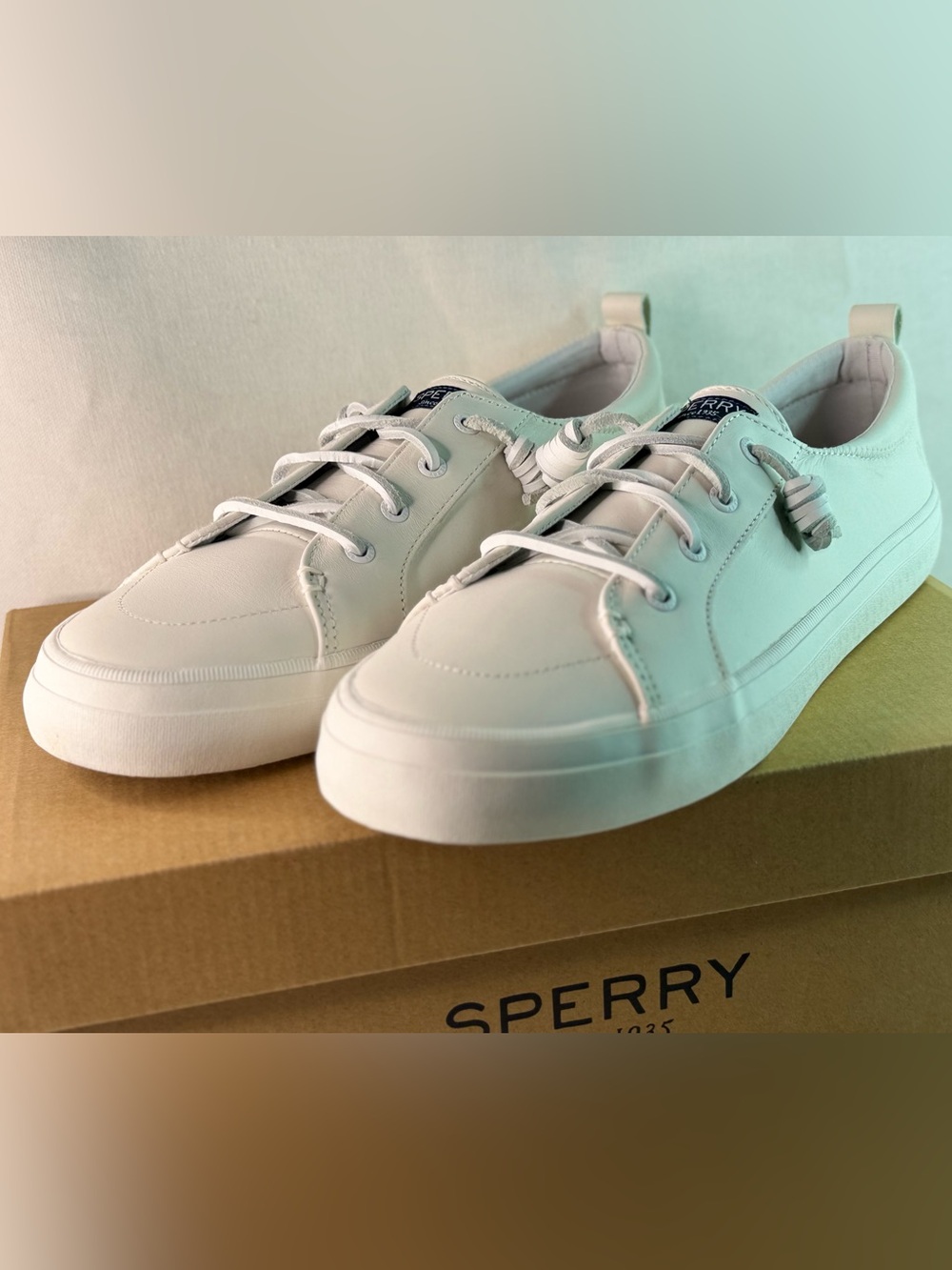 Sperry All-White Casual Sneakers